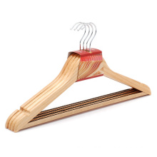 Assessed Supplier LINDON Factory Wholesale Wood Clothing Hangers